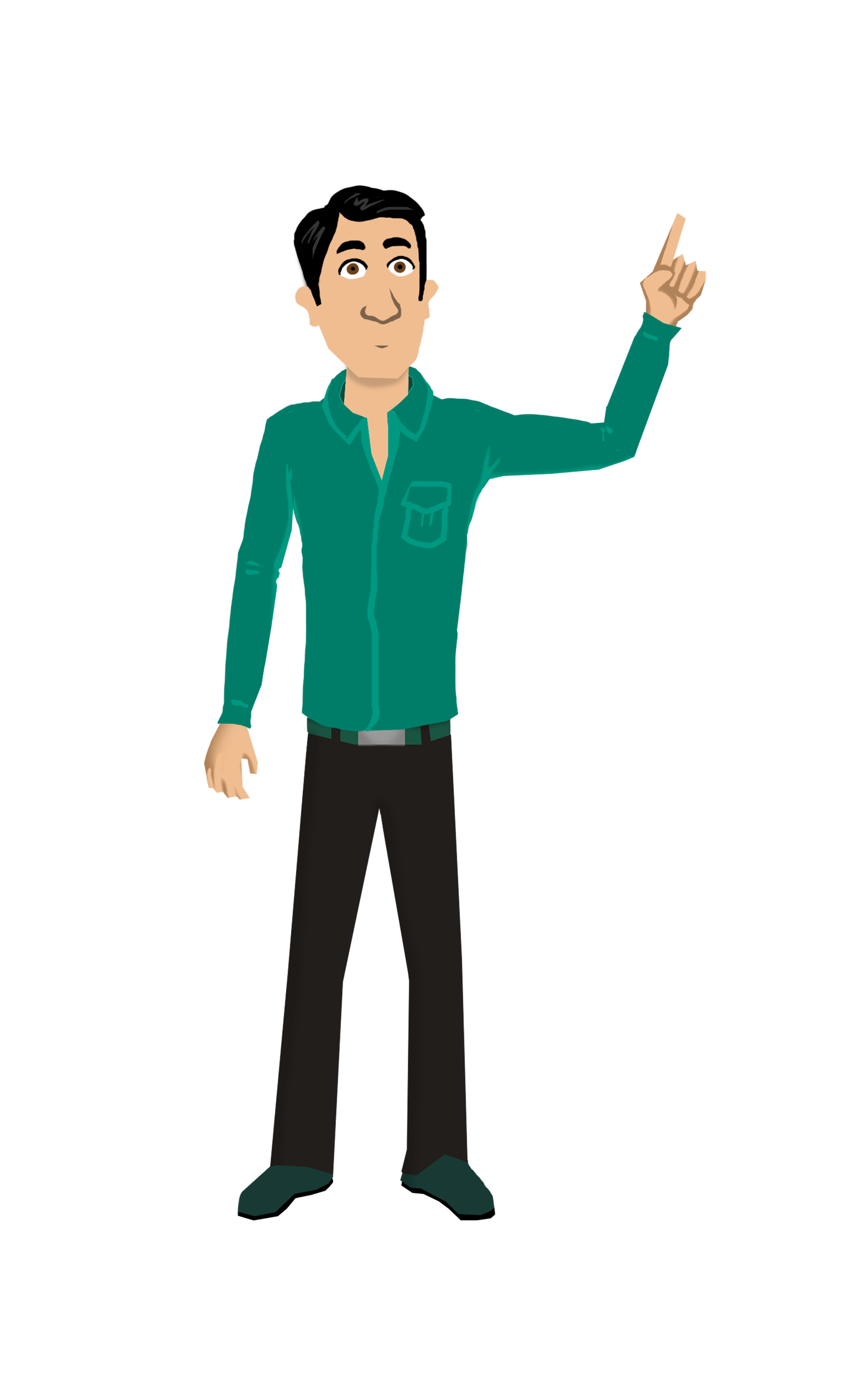 24 green shirt 3